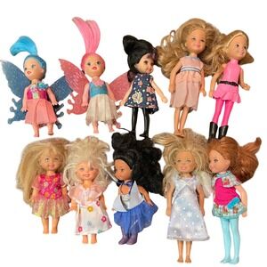 Mattel Barbie Doll Lot Skipper Stacie Chelsea vintage lot 90s